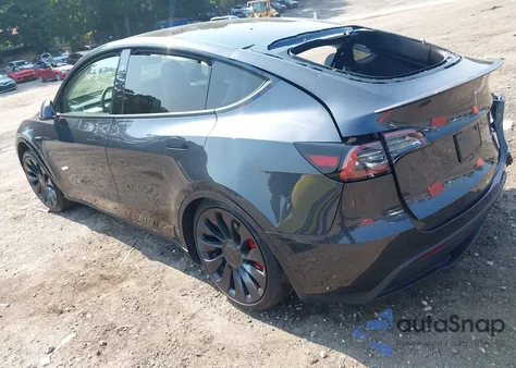 2024 Tesla Model Y Performance Dual Motor All-Wheel Drive из США, поврежденный, VIN 7SAYGDEF3RA312959
